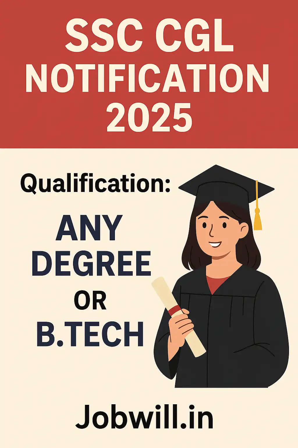 SSC CGL 2025 Notification Out - Latest Government Job Alert