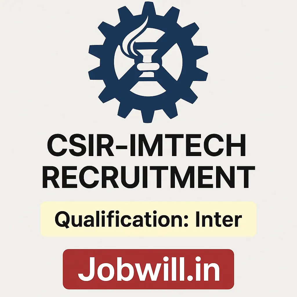 CSIR-IMTECH Recruitment 2025