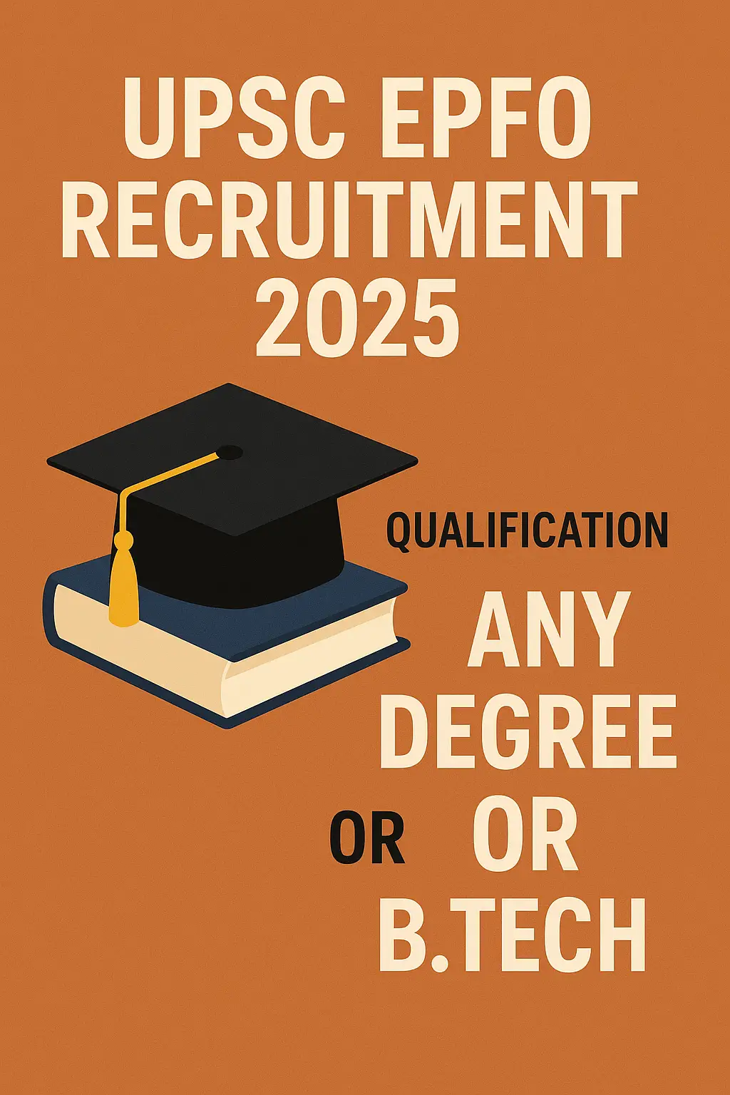 UPSC EPFO Recruitment 2025 - Enforcement Officer, Assistant Provident Fund Commissioner Vacancies, Apply Now!