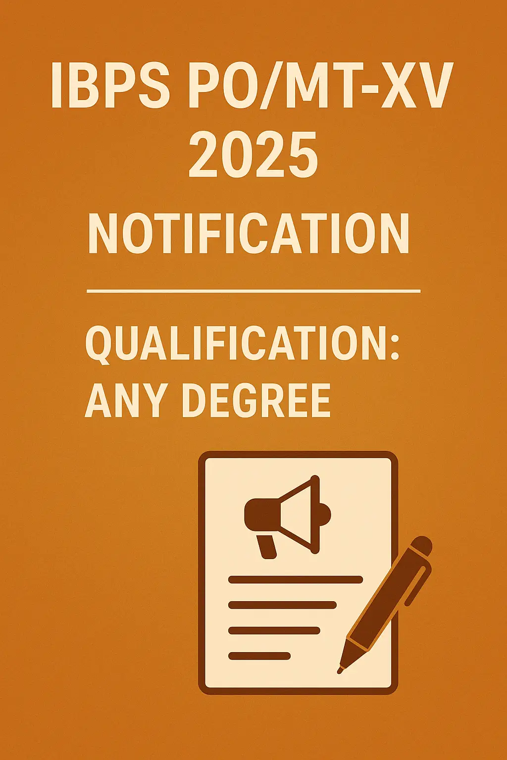 IBPS PO 2025 Notification