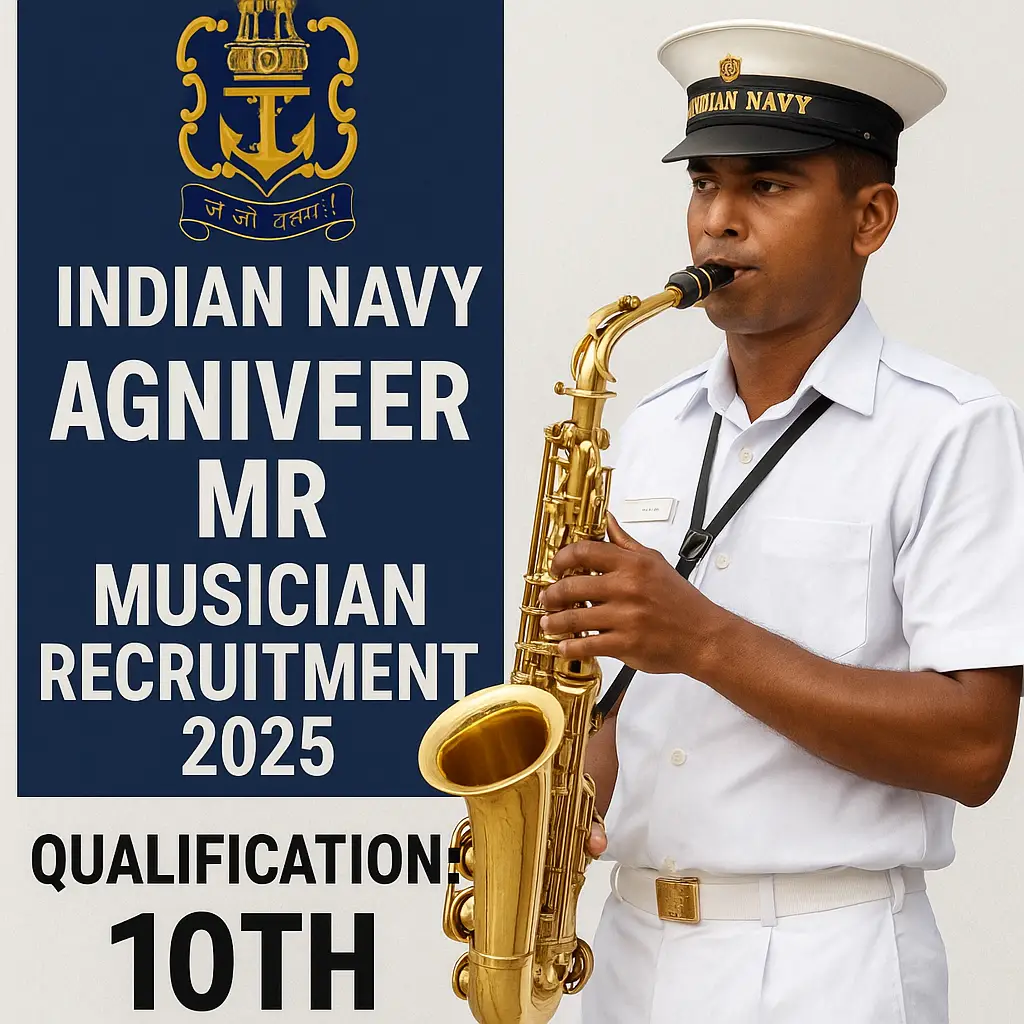Indian Navy Agniveer MR Musician Recruitment 2025