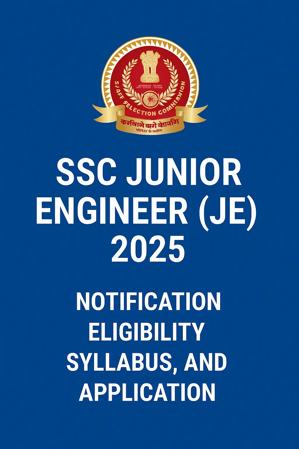 SSC Junior Engineer 2025