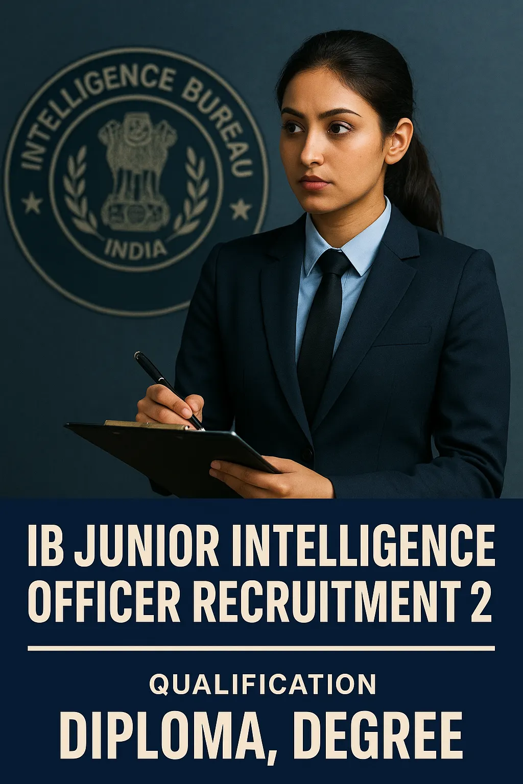 IB Junior Intelligence Officer Recruitment 2025 Banner on Jobwill.in