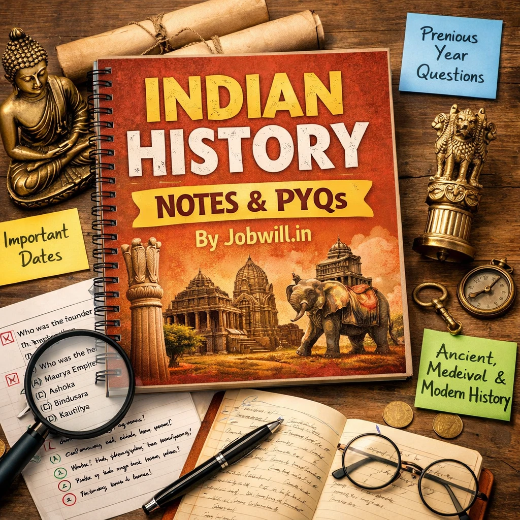 Indian History Notes for Competitive Exams